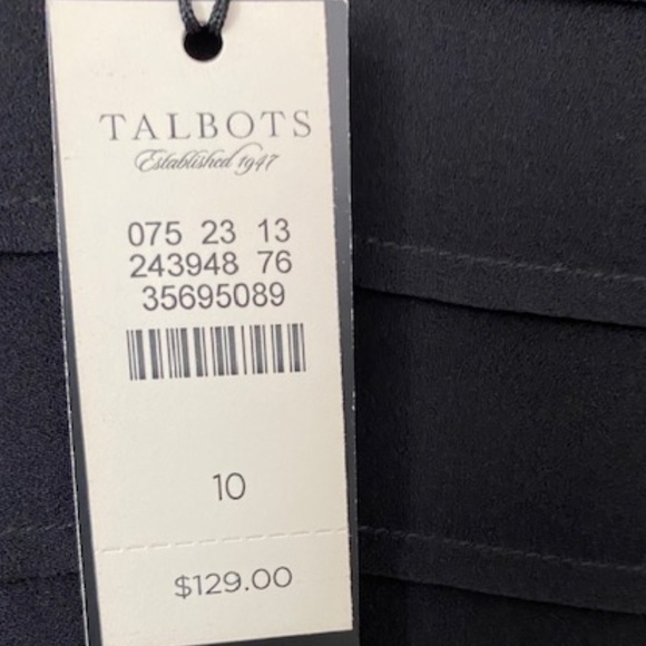 Talbot's Silk Top with Camisole (NWT) - Picture 6 of 16